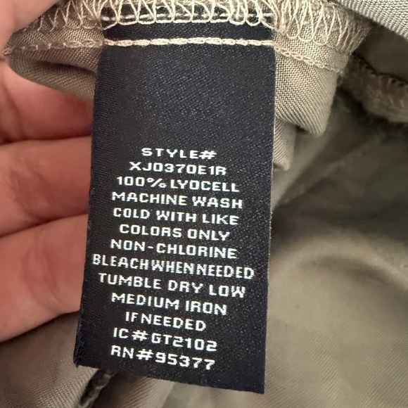 Sanctuary Green and Brown Camo Lightweight Raw Edge Jacket - Picture 8 of 9